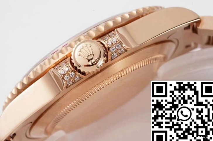 116759 Gold ROF Rolex II Rose GMT Factory SAru Master 0101